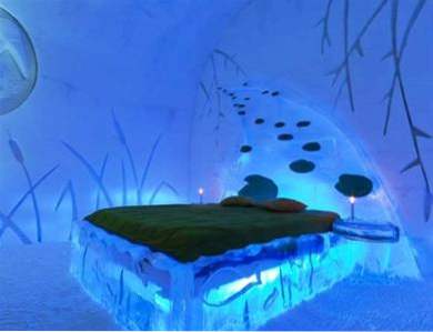 10 Cool Ice Hotels / hoteller
