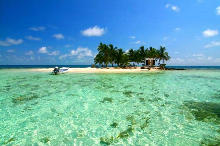 10 vackraste Belize öarna / Stränder och öar