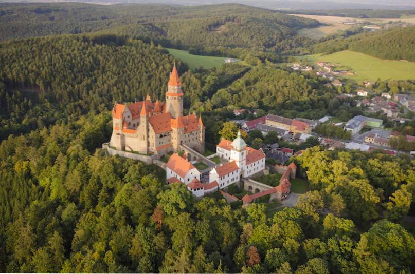 10 vackraste tjeckiska slott / Tjeckien
