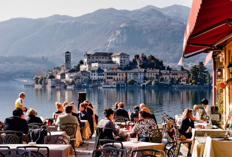10 vackraste sjöar i Italien / Italien