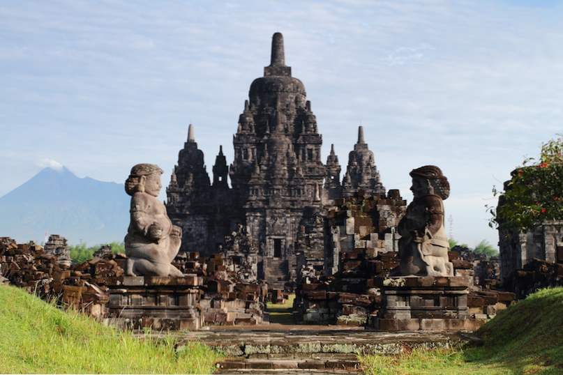 10 vackraste tempel i Indonesien / indonesien