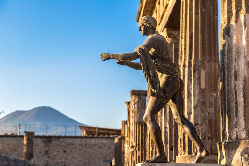 10 meest fascinerende ruïnes van Pompeii / Italië