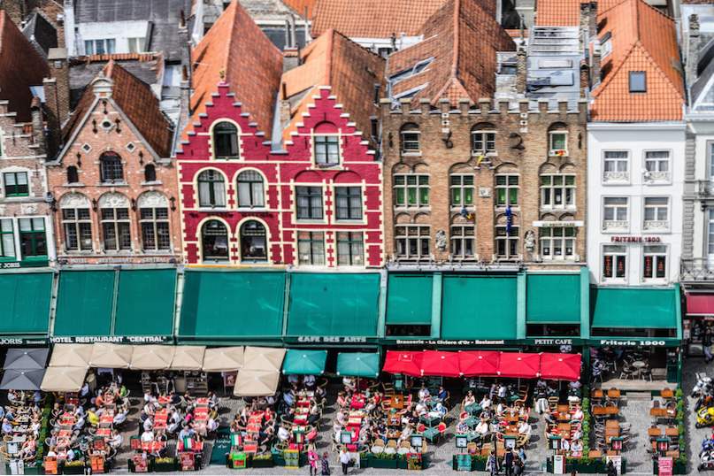 10 mest populære attraksjoner i Brugge / Belgia