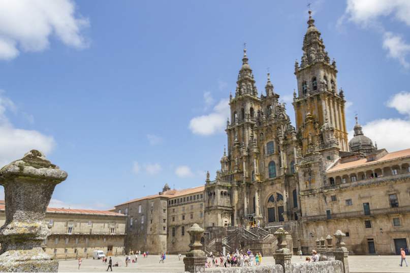 10 Toppattraktioner i Santiago de Compostela / spanien