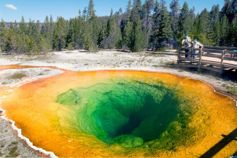10 top-attracties in Yellowstone National Park / Noord West