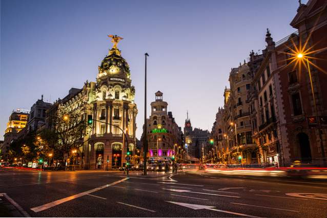 10 Topp turistattraktioner i Madrid / spanien