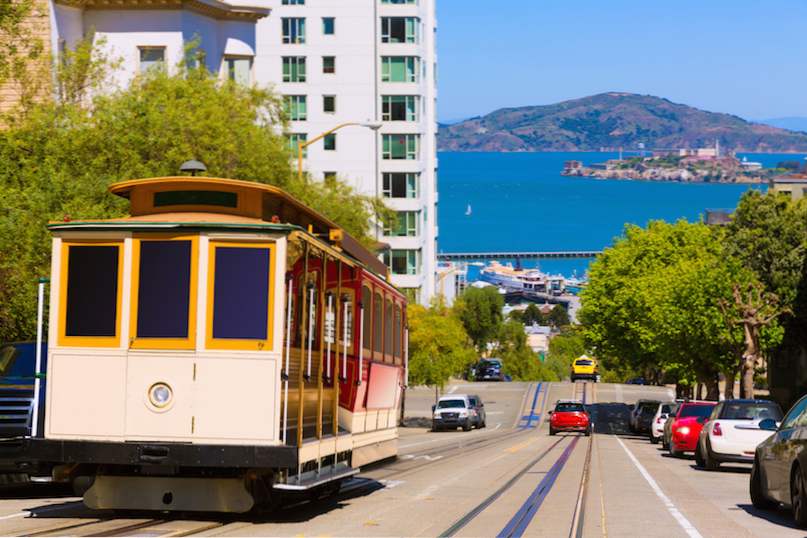Topp 10 turistattraktioner i San Francisco / kalifornien