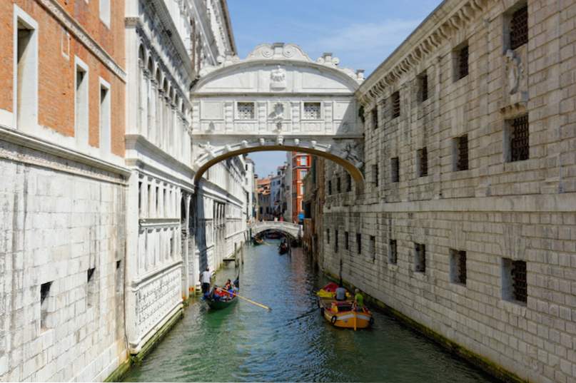 Topp 10 turistattraktioner i Venedig / Italien