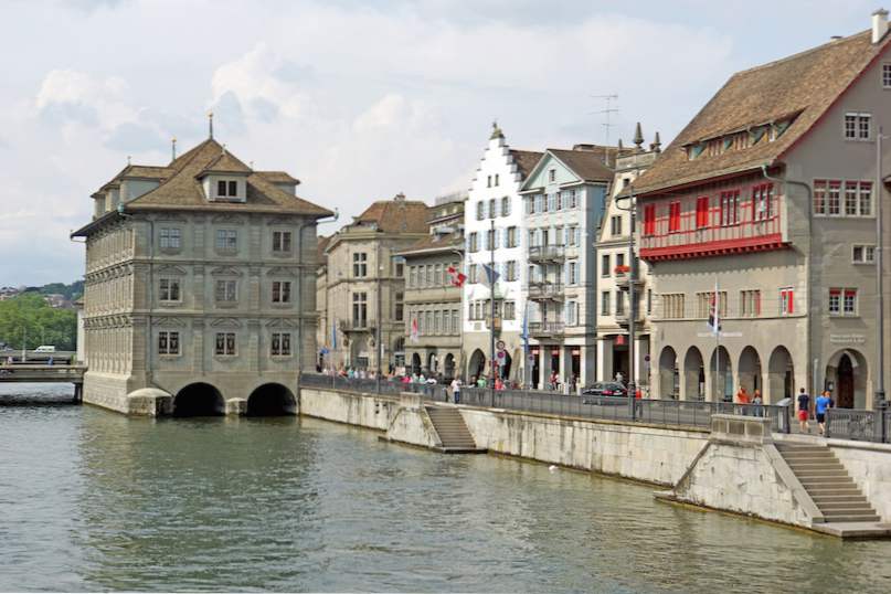 Topp 10 turistattraktioner i Zürich / schweiz