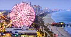 12 beste ting å gjøre i Myrtle Beach, South Carolina (strender)