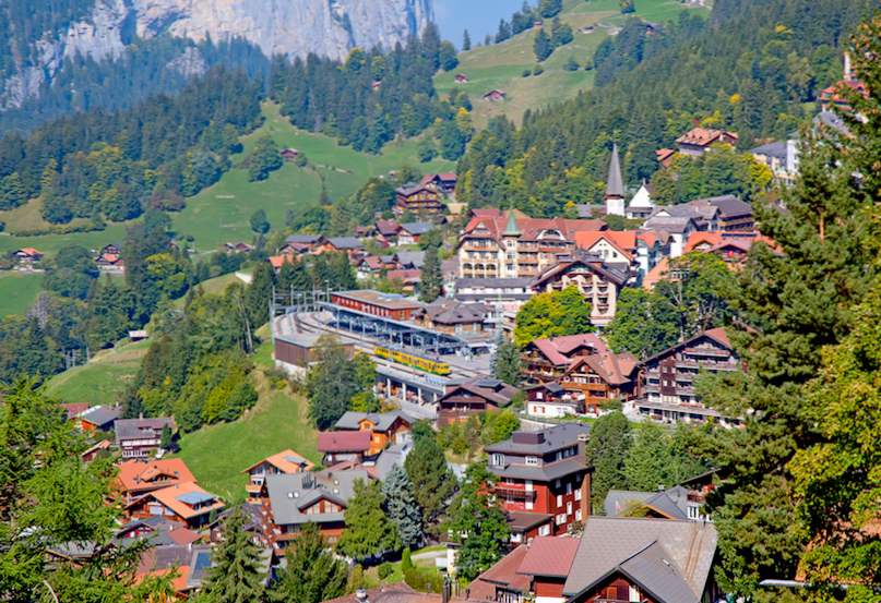 14 mest natursköna småstäder i Schweiz / schweiz