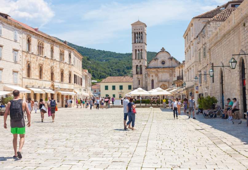 15 mest charmiga småstäder i Kroatien / kroatien