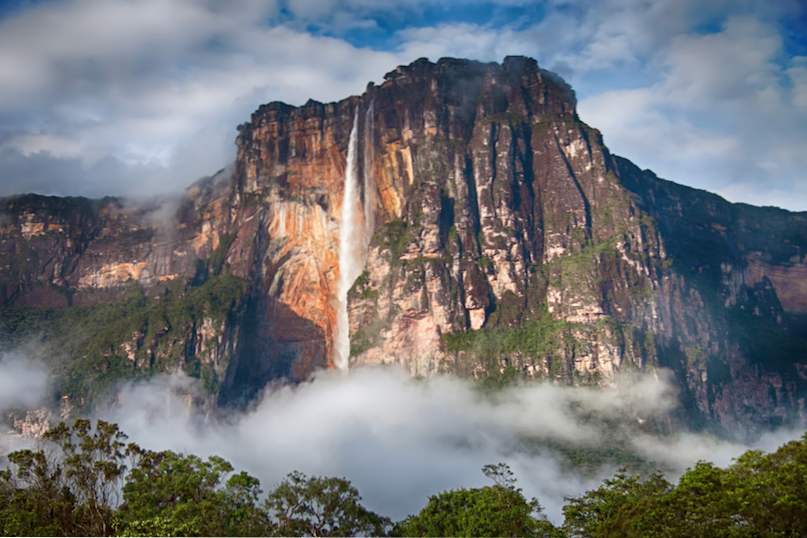 17 största vattenfall i världen / landskap