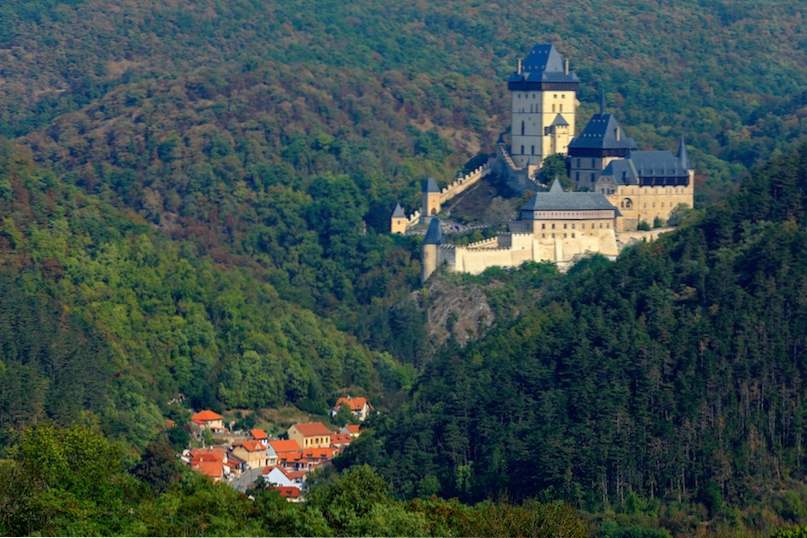 6 vackraste slott nära Prag / Tjeckien