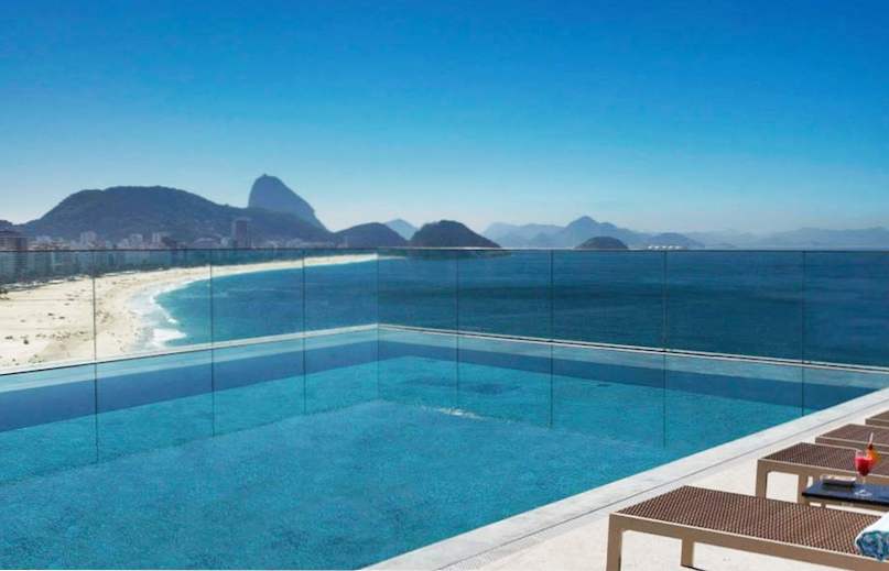 7 Rio de Janeiro Hotell med fantastiska pooler / Brasilien