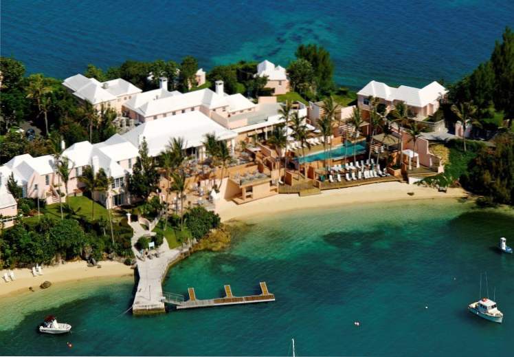 8 bästa lyxhotell i Bermuda / karibisk