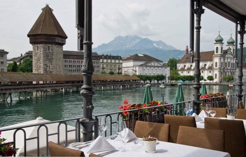 8 beste steder å bo i Lucerne / hoteller