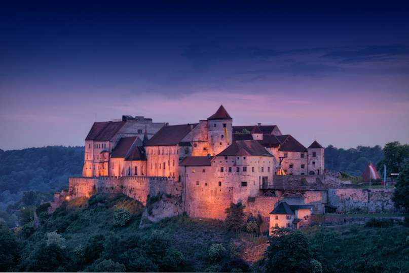 8 vakreste slott i nærheten av München / Tyskland