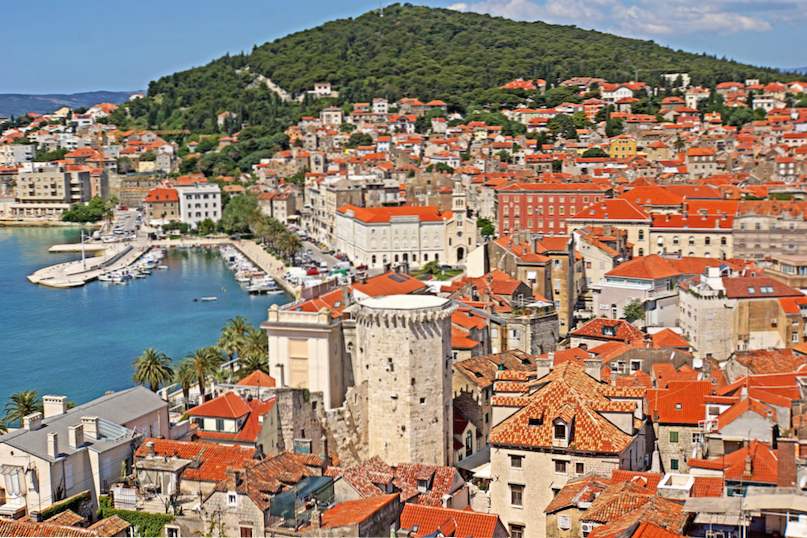 8 Topp turistattraktioner i Split / kroatien