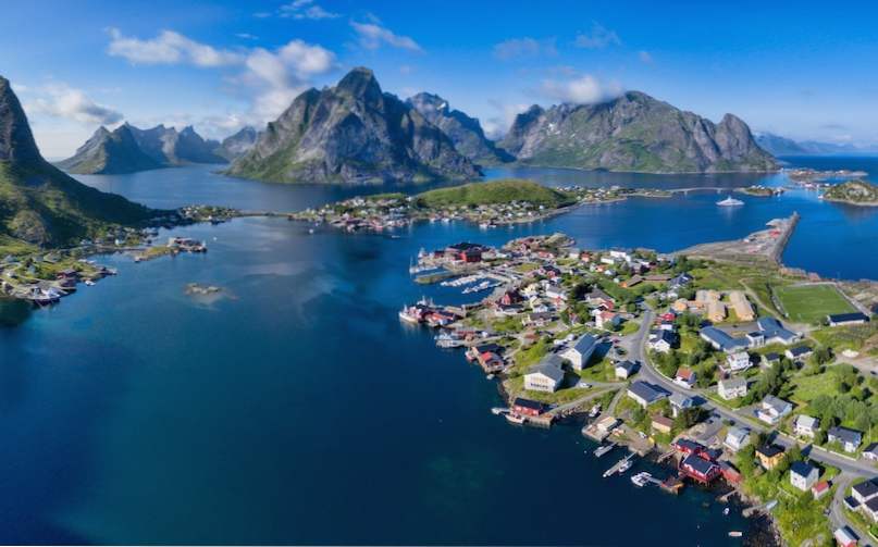 Upptäck Skönheten på Lofoten Islands i Norge / Norge