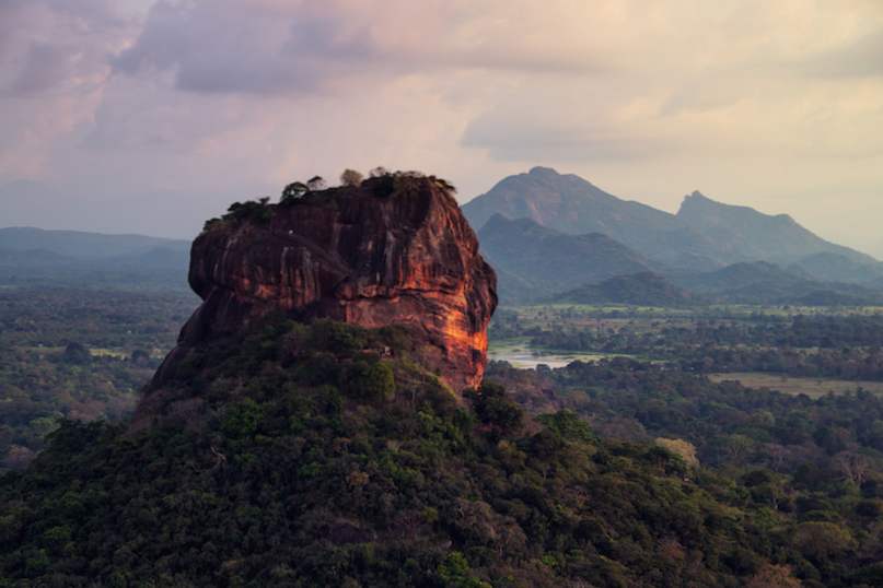 Upptäck Sigiriya Rock Fortress i Sri Lanka / Asien