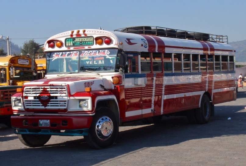 The Colorful Chicken Buses of Guatemala / Guatemala