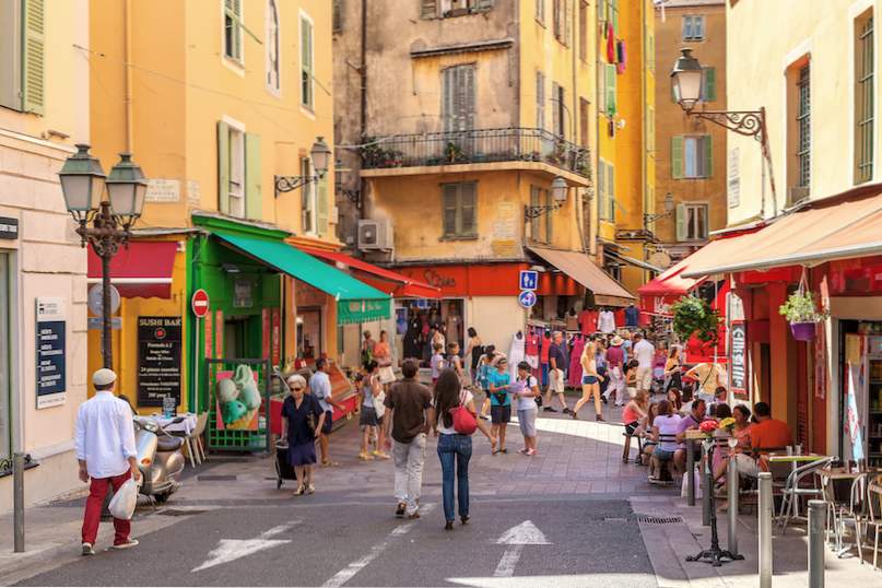 Übernachtungsmöglichkeiten in Nizza 6 beste Nachbarschaften / Frankreich