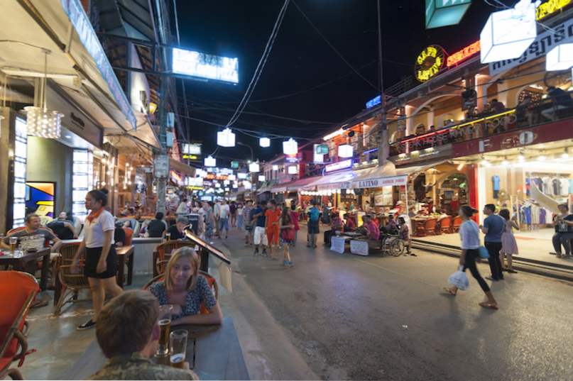 Var att bo i Siem Reap 5 bästa områden / kambodja