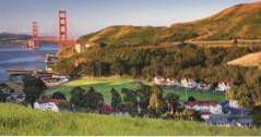 Cavallo Point, ein Luxusresort mit Blick auf die Golden Gate Bridge (Kalifornien)