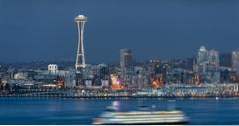 Space Needle i Seattle, Washington (attraktioner)