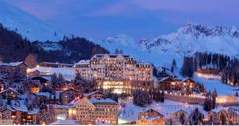 Carlton Hotel in St. Moritz (Skifahren)