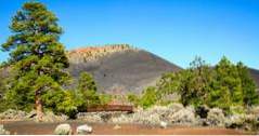 Saker att göra i Flagstaff Sunset Crater Volcano National Monument (arizona)