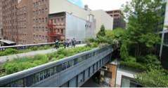 High Line Park i NYC (New York City)