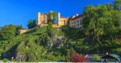 Hohenschwangaukasteel in Schwangau, Duitsland (attracties)