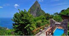 Ladera Resort, een mooie huwelijksreis vakantie in St. Lucia (caribbean)