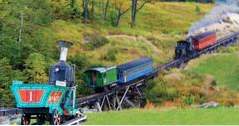 Dinge zu tun in New Hampshire Die Mount Washington Cog Railway (New Hampshire Urlaub)