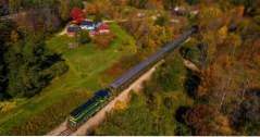 Vermont-Sachen, zum der grünen Gebirgseisenbahn zu tun (Vermont)