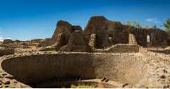 Bästa New Mexico Ruins att se på semester Aztec Ruins National Monument (new mexico)