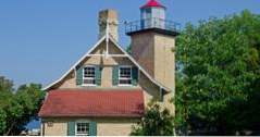 Door County, Wisconsin Sehenswürdigkeiten Eagle Bluff Lighthouse (Wisconsin)