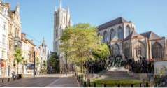 Gent, België Dingen om te doen St. Bavo's Cathedral (vakantie ideeën)