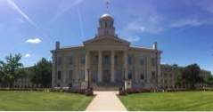 Iowa City Saker att göra Iowa Old Capitol Building (iowa semester)