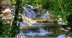 Dingen om te doen in Jamaica Dunn's River Falls (caribbean)