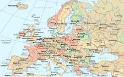 Kart over Europa (artikler)
