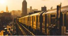 New York City tunnelbanor och bussar (new york city)
