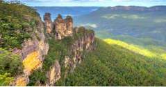 Platser att besöka i Australien Blue Mountains (semesteridéer)