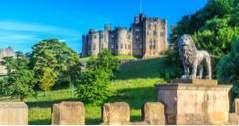 Ting å gjøre i England Alnwick Castle (romanse)